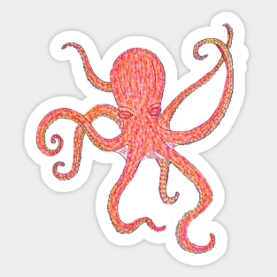 Giant Pacific Octopus Sticker